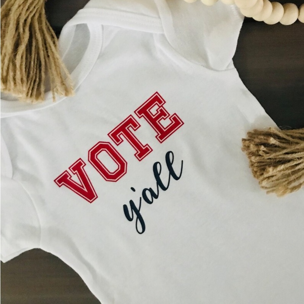 VOTE Y’all onesie *ships same day*